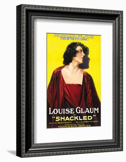 Shackled - 1918-null-Framed Giclee Print