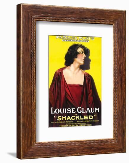 Shackled - 1918-null-Framed Giclee Print