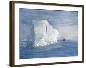 Shackleton Iceberg-null-Framed Art Print