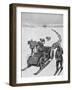 Shackleton Motorsledge-null-Framed Art Print