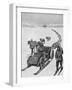 Shackleton Motorsledge-null-Framed Art Print