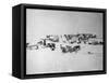Shackleton's Base Camp on the Ross Ice Shelf-null-Framed Stretched Canvas