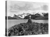 Shackleton's Grave at Grytviken-null-Stretched Canvas