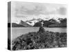 Shackleton's Grave at Grytviken-null-Stretched Canvas