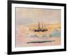Shackleton's Ship, the Nimrod, in Mcmurdo Sound, 1912-George Marston-Framed Giclee Print