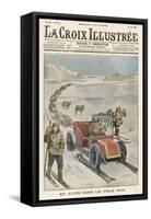 Shackleton's South Pole Car-null-Framed Stretched Canvas