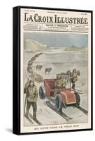 Shackleton's South Pole Car-null-Framed Stretched Canvas