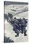 Shackleton, Sledging, 1908-Stanley Wood-Stretched Canvas