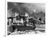 Shacks of Bonus Army Burning in Washington DC-null-Framed Photographic Print