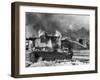 Shacks of Bonus Army Burning in Washington DC-null-Framed Photographic Print