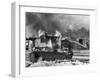 Shacks of Bonus Army Burning in Washington DC-null-Framed Photographic Print