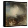 Shade and Darkness - the Evening of the Deluge-JMW Turner-Framed Stretched Canvas