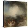 Shade and Darkness - the Evening of the Deluge-JMW Turner-Stretched Canvas