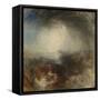 Shade and Darkness - the Evening of the Deluge-JMW Turner-Framed Stretched Canvas