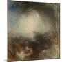 Shade and Darkness - the Evening of the Deluge-JMW Turner-Mounted Giclee Print