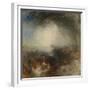 Shade and Darkness - the Evening of the Deluge-JMW Turner-Framed Giclee Print