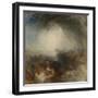 Shade and Darkness - the Evening of the Deluge-JMW Turner-Framed Giclee Print