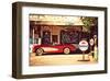 Shade Break on Route 66-null-Framed Art Print