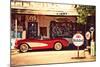 Shade Break on Route 66-null-Mounted Art Print