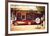 Shade Break on Route 66-null-Framed Art Print