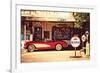 Shade Break on Route 66-null-Framed Art Print