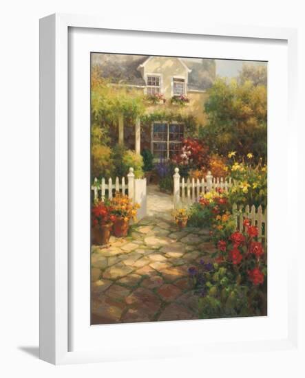 Shade Terrace-Vail Oxley-Framed Art Print