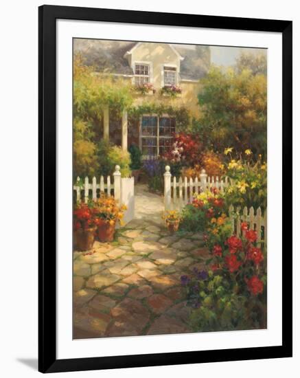 Shade Terrace-Vail Oxley-Framed Art Print