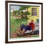 "Shade Tree", April 12, 1958-Richard Sargent-Framed Giclee Print