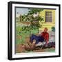 "Shade Tree", April 12, 1958-Richard Sargent-Framed Giclee Print