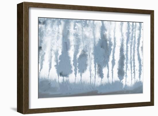 Shaded Blues-Ann Bailey-Framed Art Print