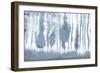 Shaded Blues-Ann Bailey-Framed Art Print