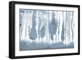 Shaded Blues-Ann Bailey-Framed Art Print