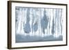 Shaded Blues-Ann Bailey-Framed Art Print