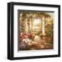 Shaded Courtyard I-Mirabella-Framed Art Print