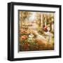 Shaded Courtyard II-Mirabella-Framed Art Print