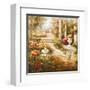 Shaded Courtyard II-Mirabella-Framed Art Print