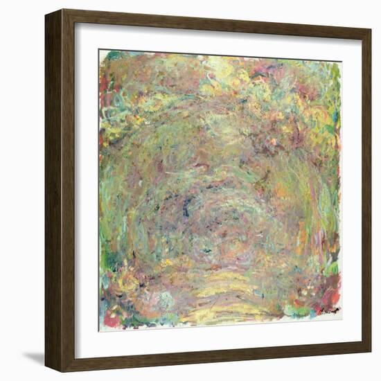 Shaded Path, C.1920-Claude Monet-Framed Giclee Print