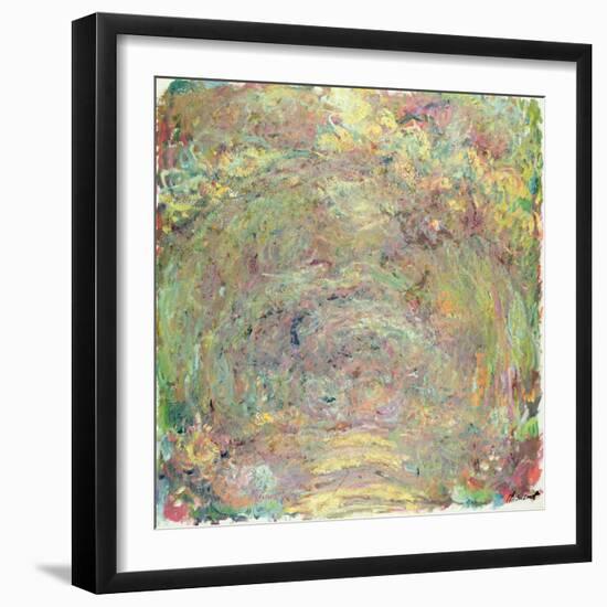 Shaded Path, C.1920-Claude Monet-Framed Giclee Print