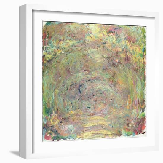 Shaded Path, C.1920-Claude Monet-Framed Giclee Print
