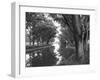 Shaded River in the Pampa Region, Argentina-Michele Molinari-Framed Photographic Print