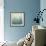 Shades of Blue II-null-Framed Art Print displayed on a wall
