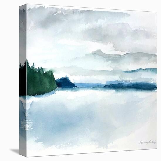 Shades of Blue-Tiffany Blaise-Stretched Canvas