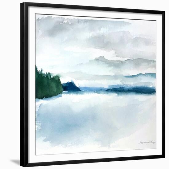 Shades of Blue-Tiffany Blaise-Framed Premium Giclee Print