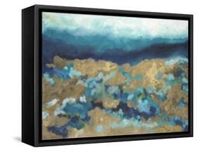 Shades of Blue-Hutton-Framed Stretched Canvas