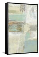 Shades of Celedon II-Silvia Vassileva-Framed Stretched Canvas