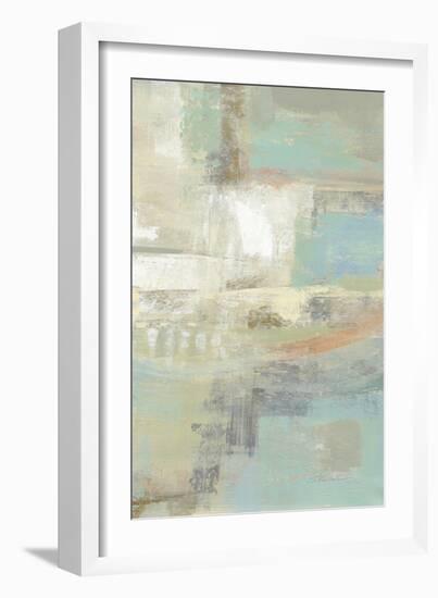 Shades of Celedon III-Silvia Vassileva-Framed Art Print