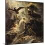 Shades of French Warriors Led into Odin's Palace by Victory, 1802-Anne-Louis Girodet de Roussy-Trioson-Mounted Giclee Print