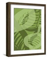 Shades of Green II-Alicia Ludwig-Framed Art Print