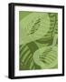 Shades of Green II-Alicia Ludwig-Framed Art Print