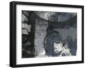 Shades of Grey V-Elena Ray-Framed Art Print